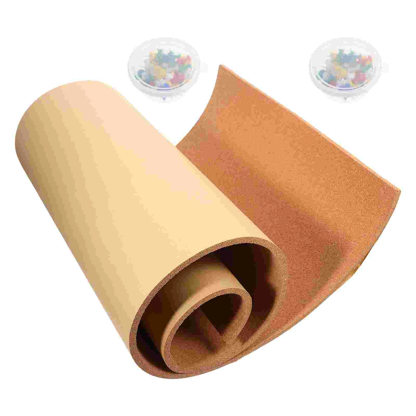 Cork Roll Message Board Self Adhesive Memo Wall Bulletin Photo Notice Background Decor Practical Multi