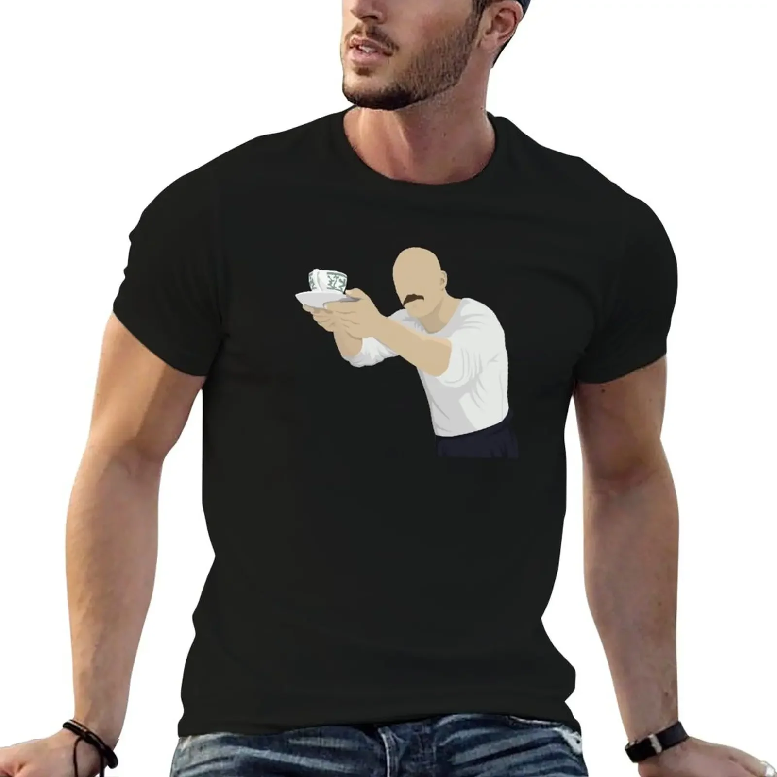 Bronson T-Shirt korean fashion baggy shirts aesthetic clothes t shirt men 100℅ cotton