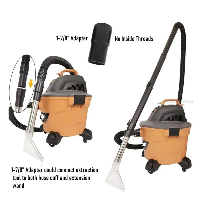27RB Clear Vacuum Squeegee Accessory Set Cleaning Attachment Suitable for Efficient Carpet Sofa and Automotive Detailing