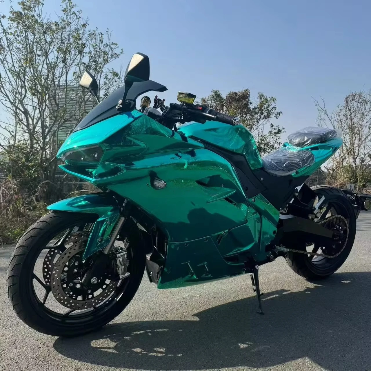 Calico Brand Factory Direct Sales of Electric Motorcycles with Wheels/central Motors,