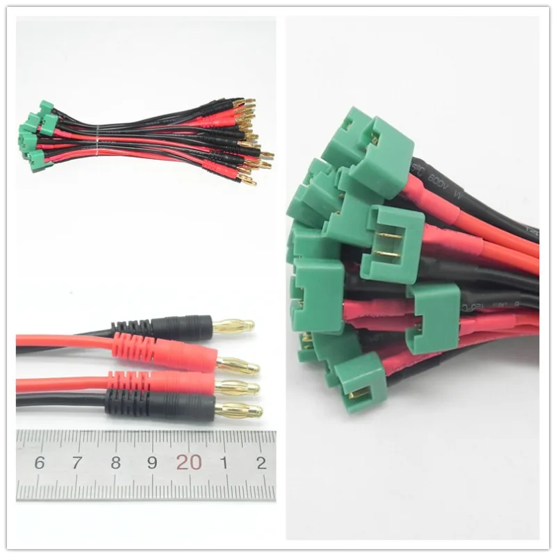 50pcs OEM 150MM 4.0mm Balance Charger Multiplex Connector Cable JST BEC/Multiplex/Tamiya/Plug for RC Balance Charger Connector