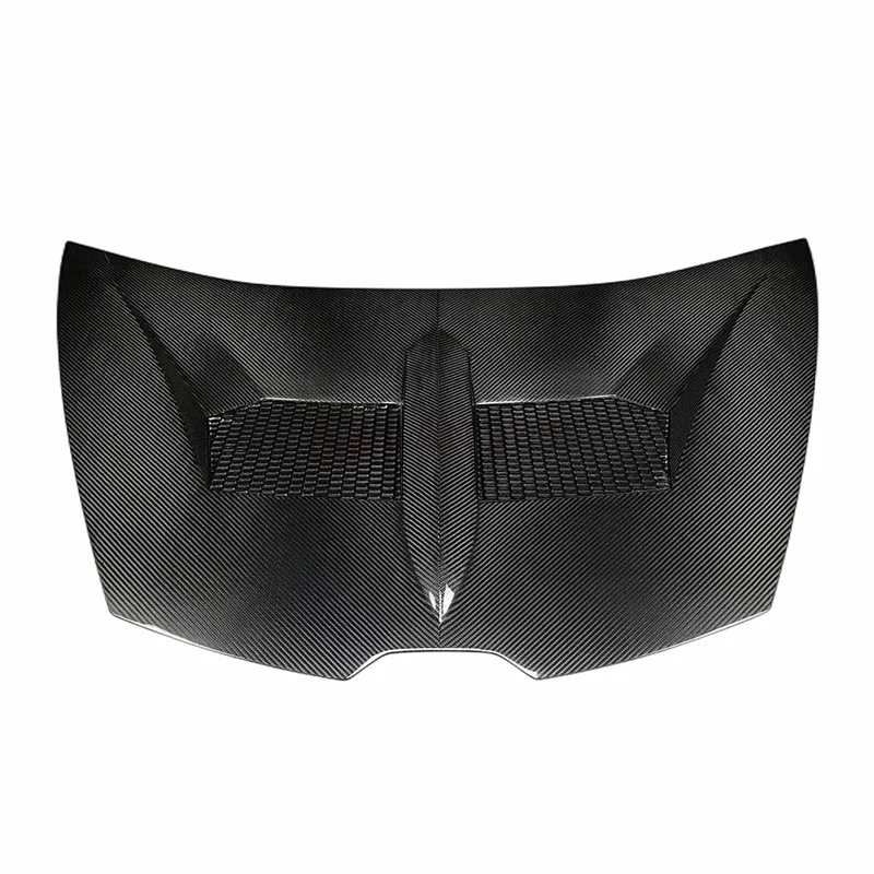 

LB STYLE CARBON FIBER ENGINE HOOD DRY CARBON ENGINE COVER for LAMBO HURACAN LP610 LP580 BONNET