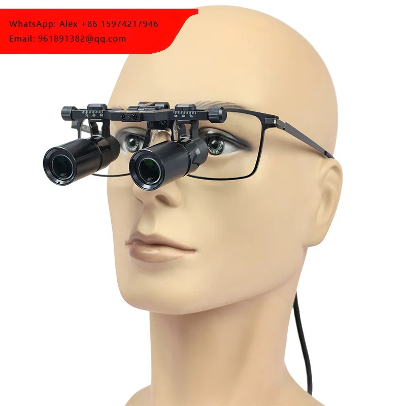 

Prescription Kepler 4.0X 5.0X 6.0x Metal Barrels Prism Dental Loupes Surgical Loupes Adjustable Amblylopia Excellent Optics