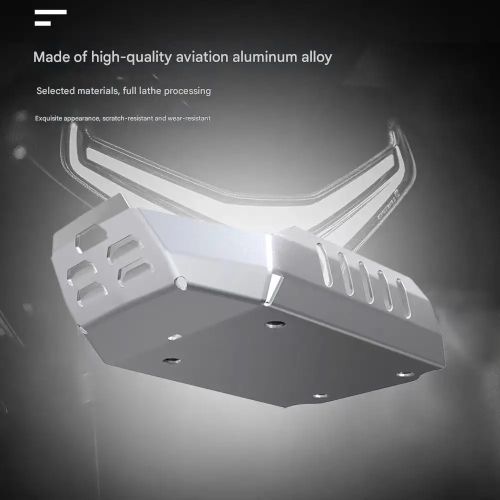 FOR 800NK Chassis Protection Cover Large Hollow Flow Guide Heat Dissipation Grooves Engine Air Ducts Unblocked Durable Cover