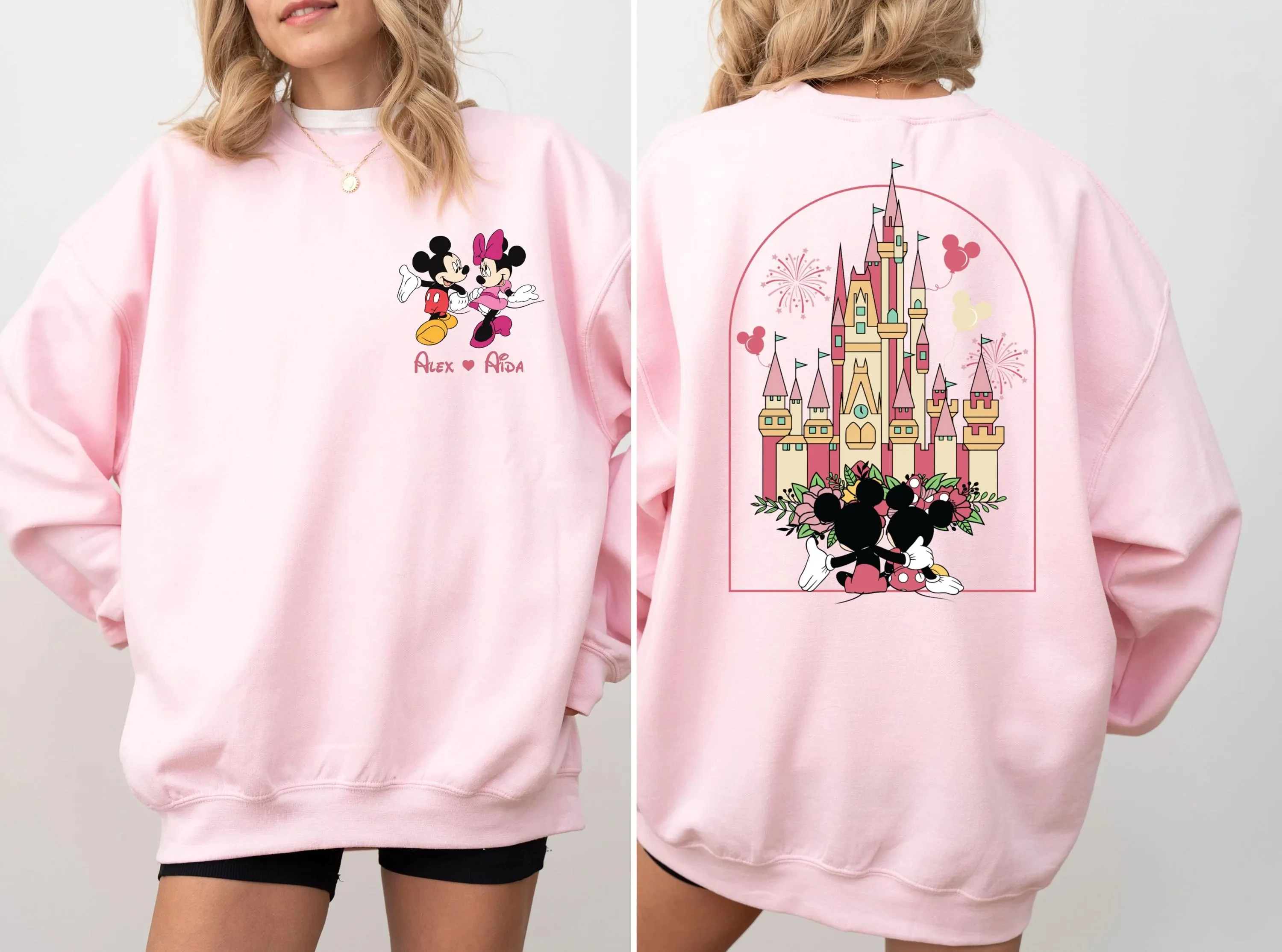 سويت شيرت Wicked Musical Birthday Girl بألوان مريحة تم تغييرها لتي شيرت هدية عيد ميلاد Good Wicked Duo، سويت شيرت Disneyland