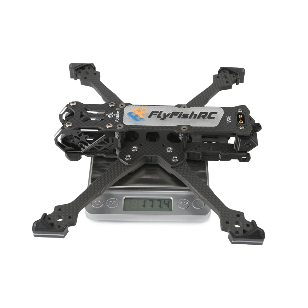 Flyfishrc Volador Ii Ⅱ VX5 V2 Fpv Freestyle T700 Frame Kit Compatibel Met Dji O3 Air Unit Voor Fpv Rc racing Drone Kit