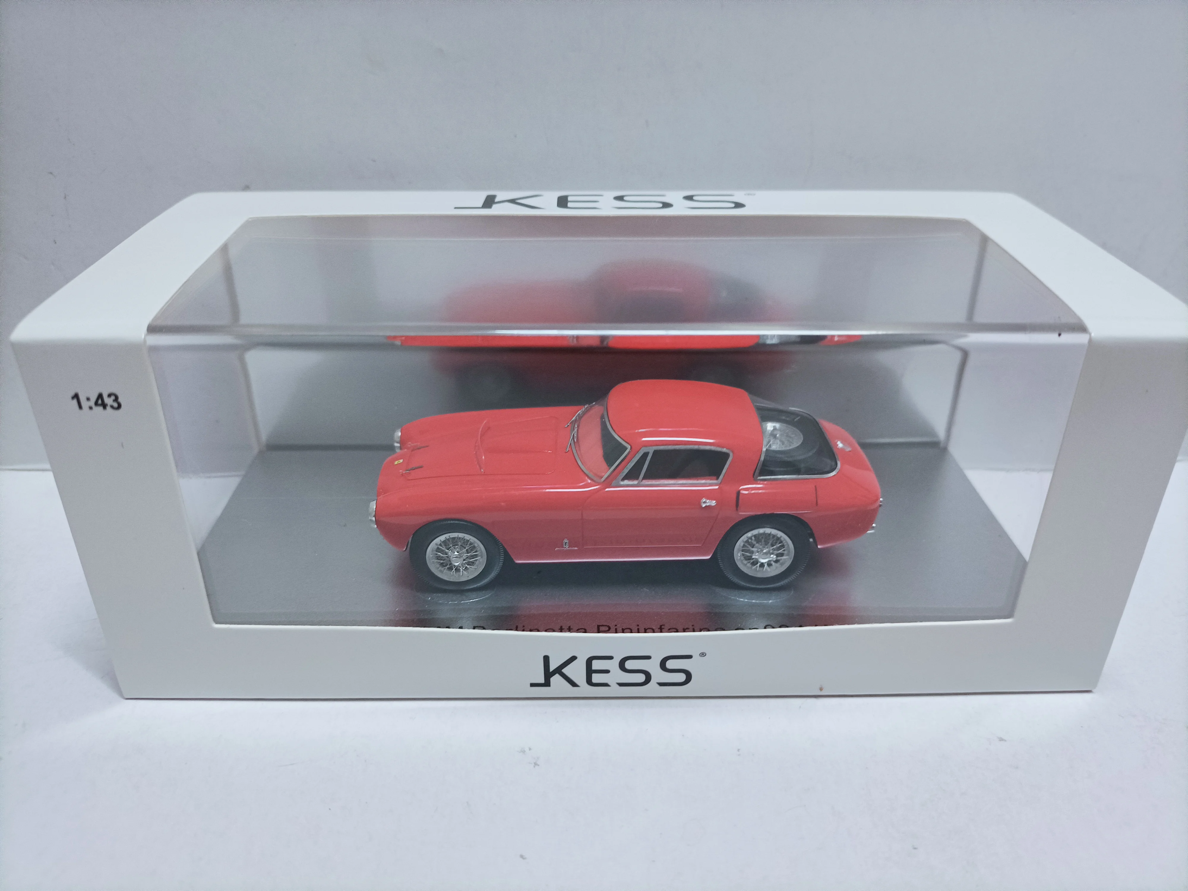 Kess 1:43 250mm berlimetta 1953 vermelho vintage carro simulação edição limitada resina metal estático modelo de carro brinquedo presente