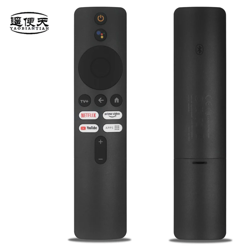 Controle Remoto XMRM-M6 para Xiaomi TV Box S (2ª Geração) Reprodutor de Streaming 4K Ultra HD, compatível com modelos de TV L55M6-ESG/L55M6-ARG/MDZ-24-AA