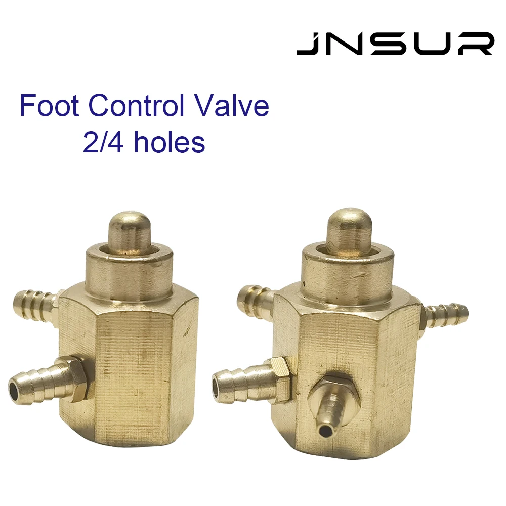 JNSUR Dental Chair Pedal Valve 2/4 Holes Dental Foot Control Accessories Dental Unit Pedal Switch Dentistry Material Accessory