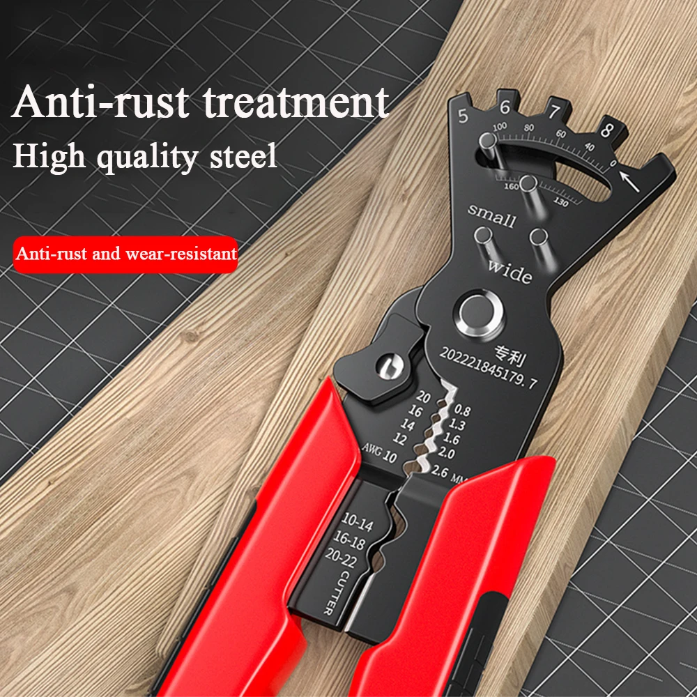 Wire Stripping Multifunctional Pliers For Cable Cut Crimp Bending Wire Stripper Wrench Cable Cutter Crimper Automatic Hand Tool