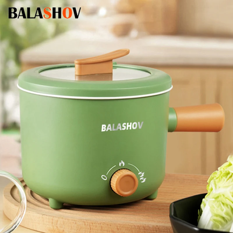 Olla arrocera eléctrica de 220V, sartén para estofado multifuncional, utensilios de cocina antiadherentes para cocina, olla caliente multicocina, electrodoméstico