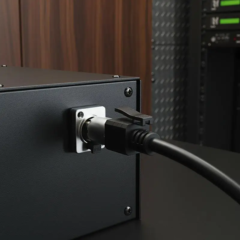 1Pcs 8P8C Waterproof NE8FDP NE8FDE Network Connectors RJ45 Panel Mount D Type Connector For Secure Data Transmission