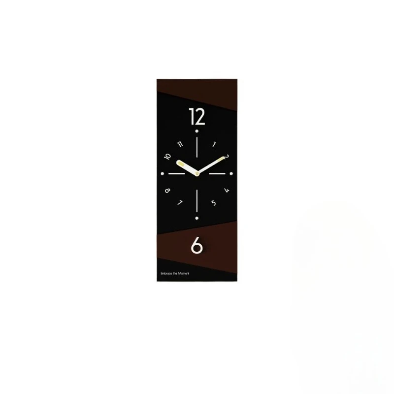 

Cream style three-dimensional creative minimalist clock living room wall hanging home use
