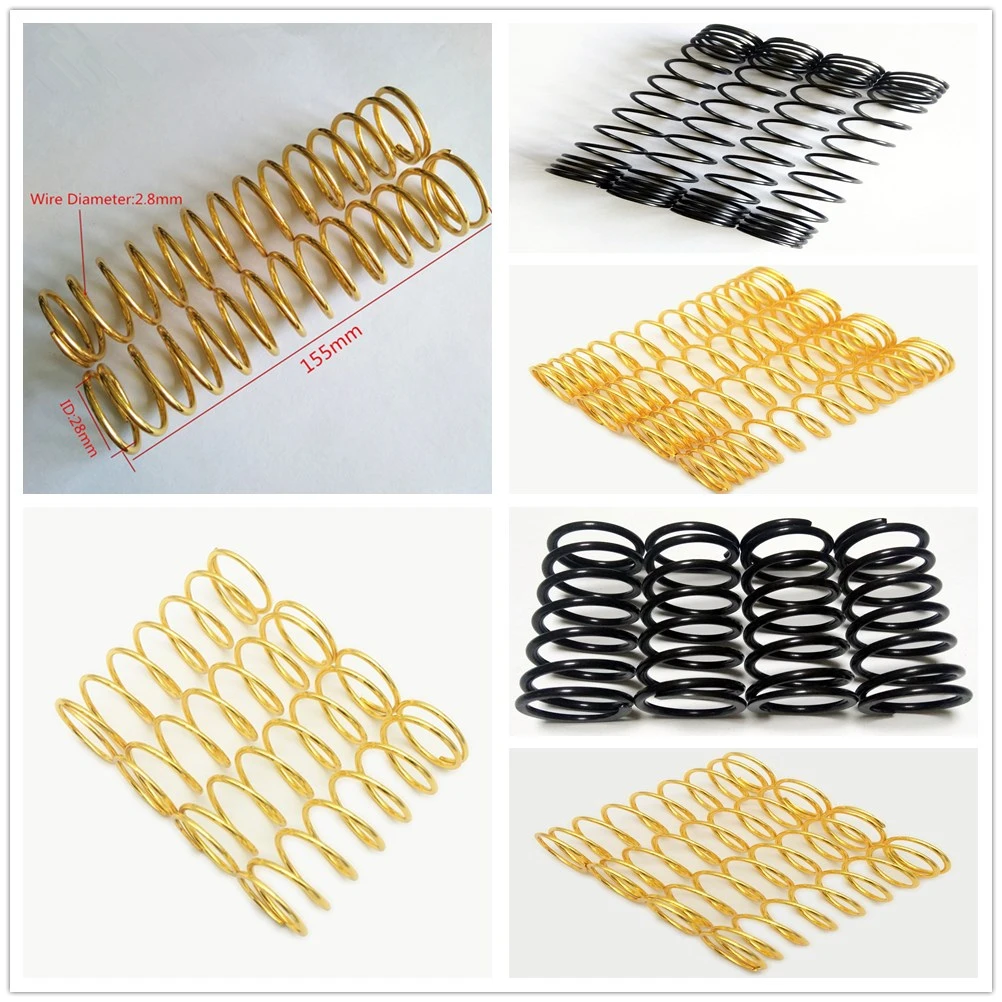 Resortes de acero más gruesos y duros para Traxxas x-maxx 6S 8S XRT Sledge UDR MAXX e-revo Pro Scale Sand Car Funco