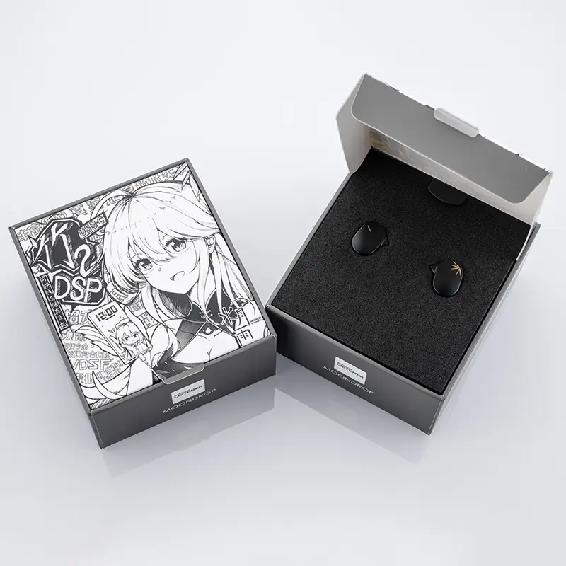 MOONDROP CHU II DSP TYPE-C earphones High Performance Dynamic Driver USB-C In-ear Monitors Headphones - 5