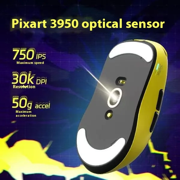 ماوس ألعاب لاسلكي خفيف الوزن من Scyrox V8، أيدي صغيرة، صديق للبيئة، عقد لا يعرف الخوف، وحدة تحكم ألعاب، إلكترونيات استهلاكية