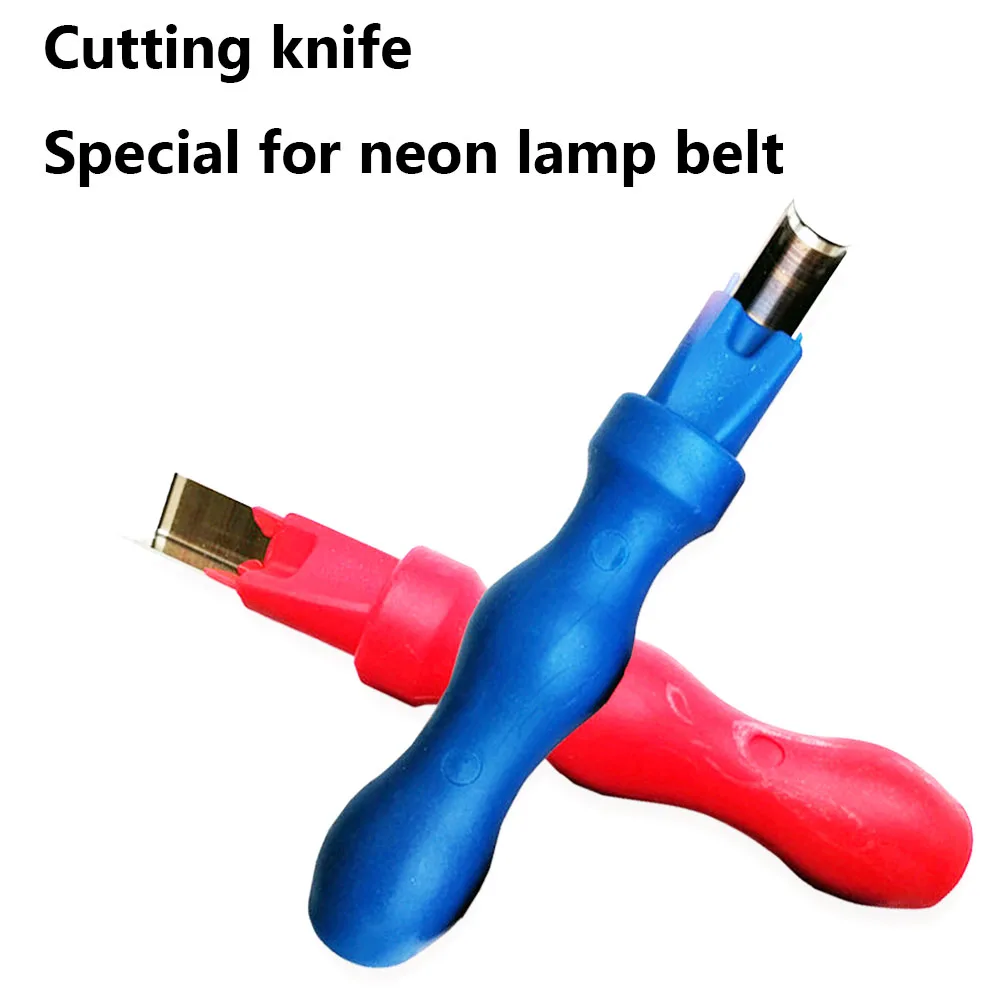 Coltello da intaglio a luce al Neon diviso taglierina ad arco ad angolo retto utensile manuale accessori per impugnatura in acciaio per PC per