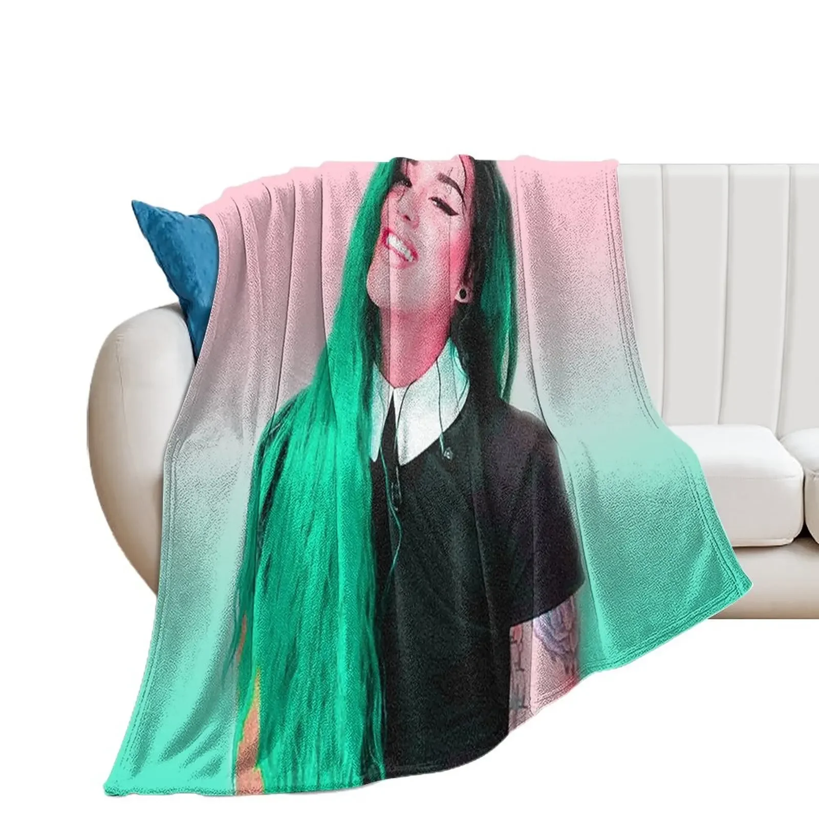 Adore Delano || background color Throw Blanket christmas gifts Baby Bed Blankets For Baby Blankets