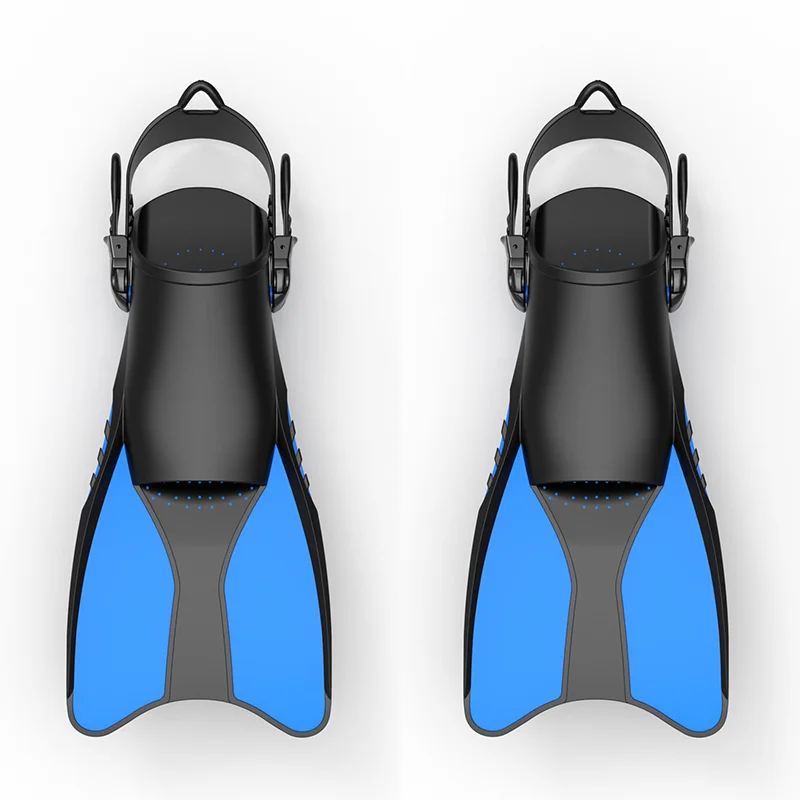 

Профессиональные ласты для плавания с регулируемым ремешком для фридайвинга, подводного плавания и тренировок.