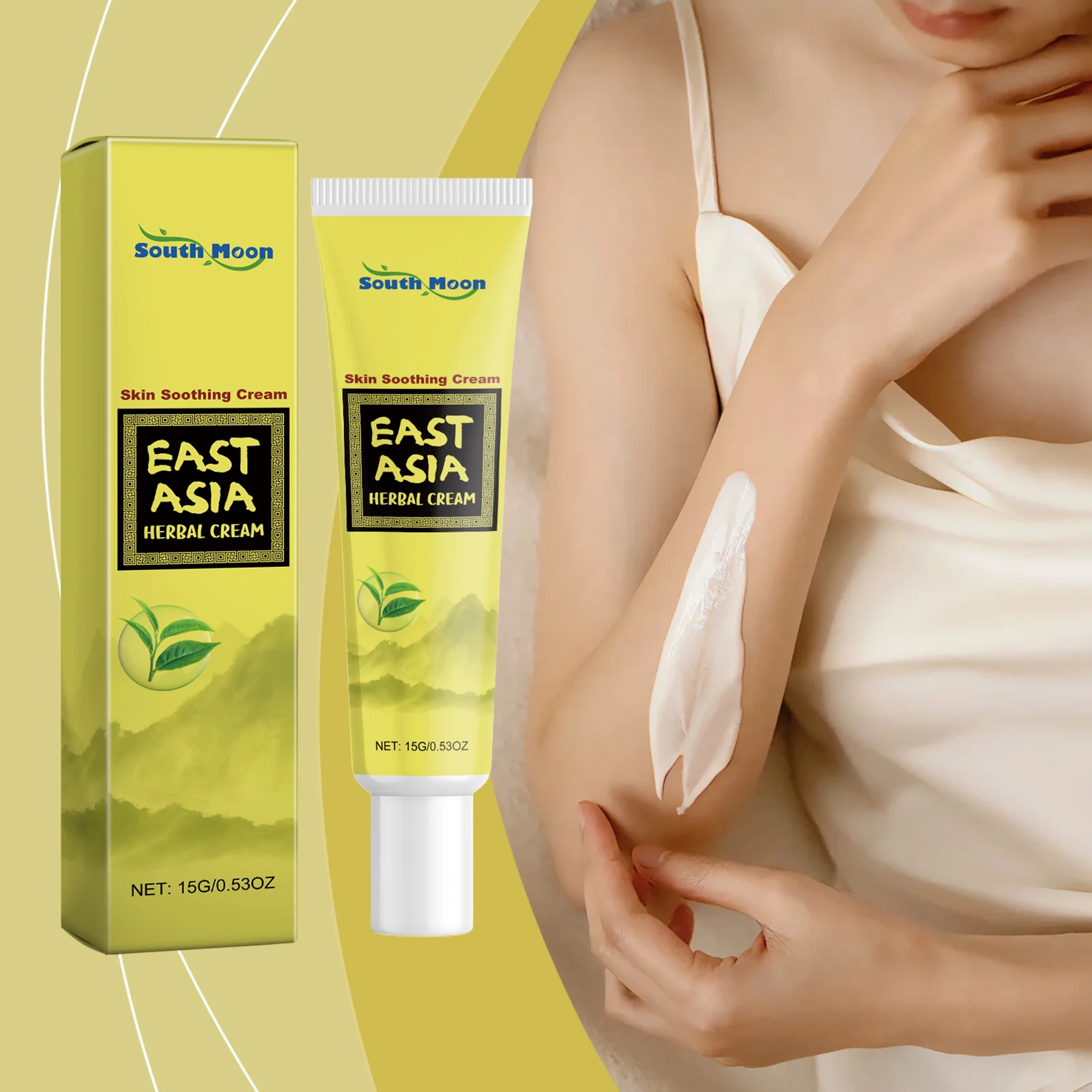 Herbal Moisturizing Cream Relieve Skin Irritation Nourish Dry Skin Restore Skin Barrier Daily Body Facial Skin Care Cream