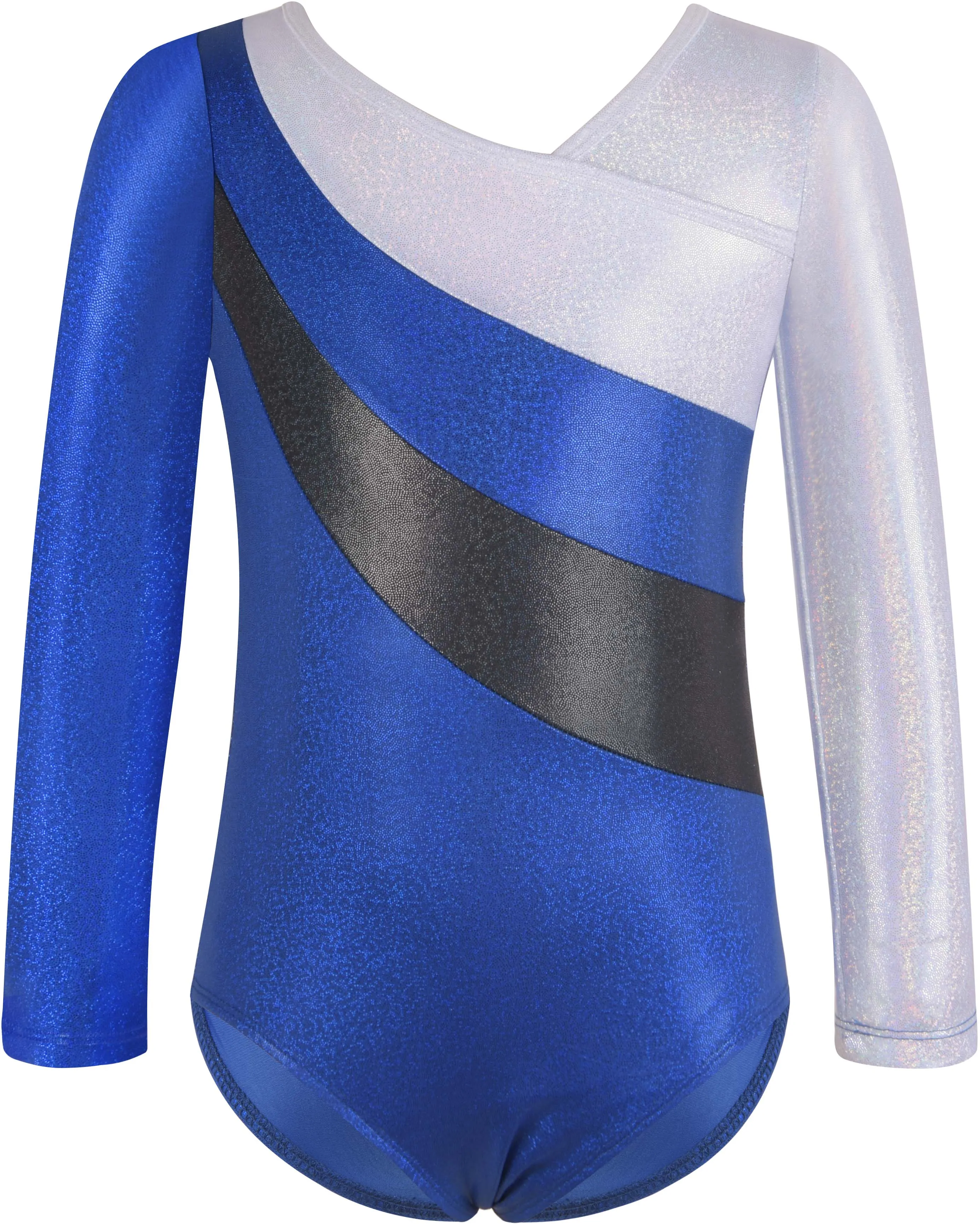 Leotardos de gimnasia para niñas, leotardos de baile brillantes, 2-10 años
