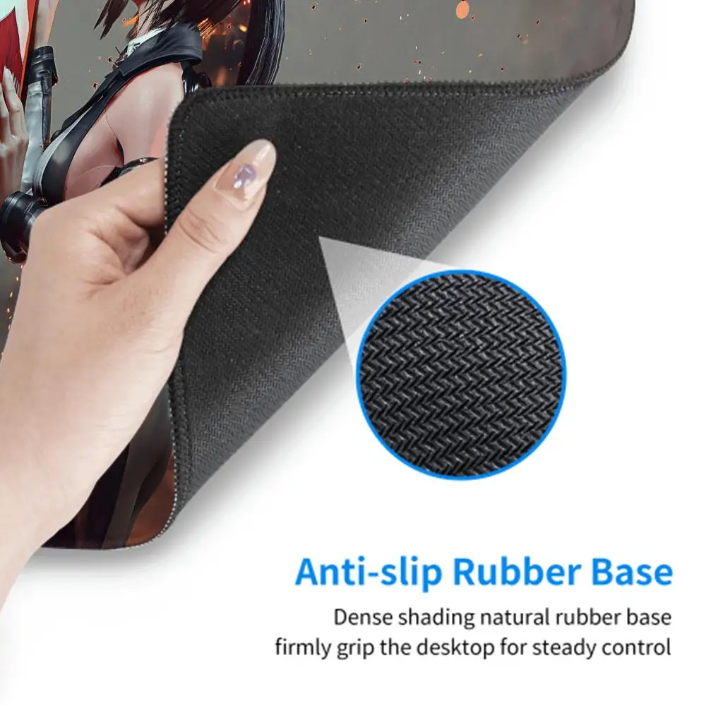 Mouse Pad Large rubber mouse pad with lock edge computer gamer HD Stellar Blade printing desk pad keyboard pad