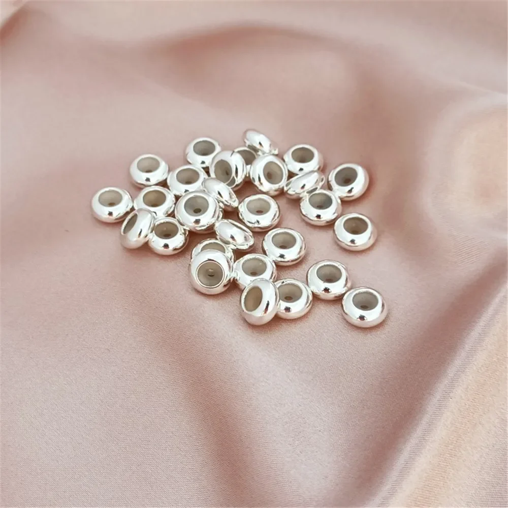 Колесо-аксессуаров-плоские-бусины-силиконовые-регулируемые-бусины-позиционирующая-цепочка-бусины-разделители-струнные-бусины-сделай-сам-ювелирные-аксессуары-материалы