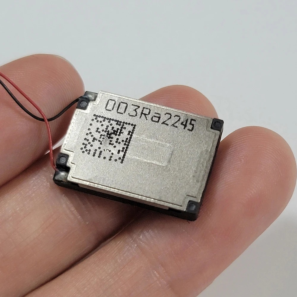 스위치 OLED 용 1 쌍의 새 스피커 내장형 시끄러운 스피커 NS OLED 오디오 볼륨 버튼 스피커 용 플렉스 내장형 스피커