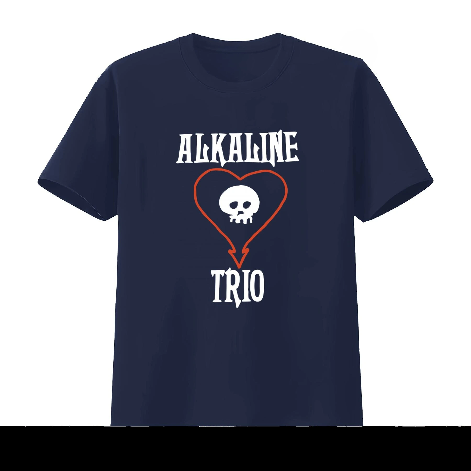 ALKALINE TRIO CLASSIC RED SKULL DESIGN LADIES T SHIRT Streetwear Men's Clothing Women's Clothing 2026 Summer T Shirt