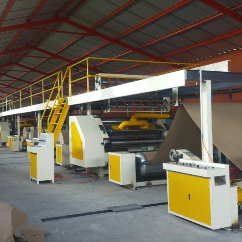 YG China Factory High Quality 2ply Corrugated Cardboard Production Line Carton Box Making Machine