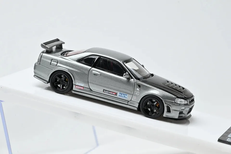 In Stock 1:64 Ichemo 2026 Hec Nissan Skyline Gt-R R34 Nismo Alloy