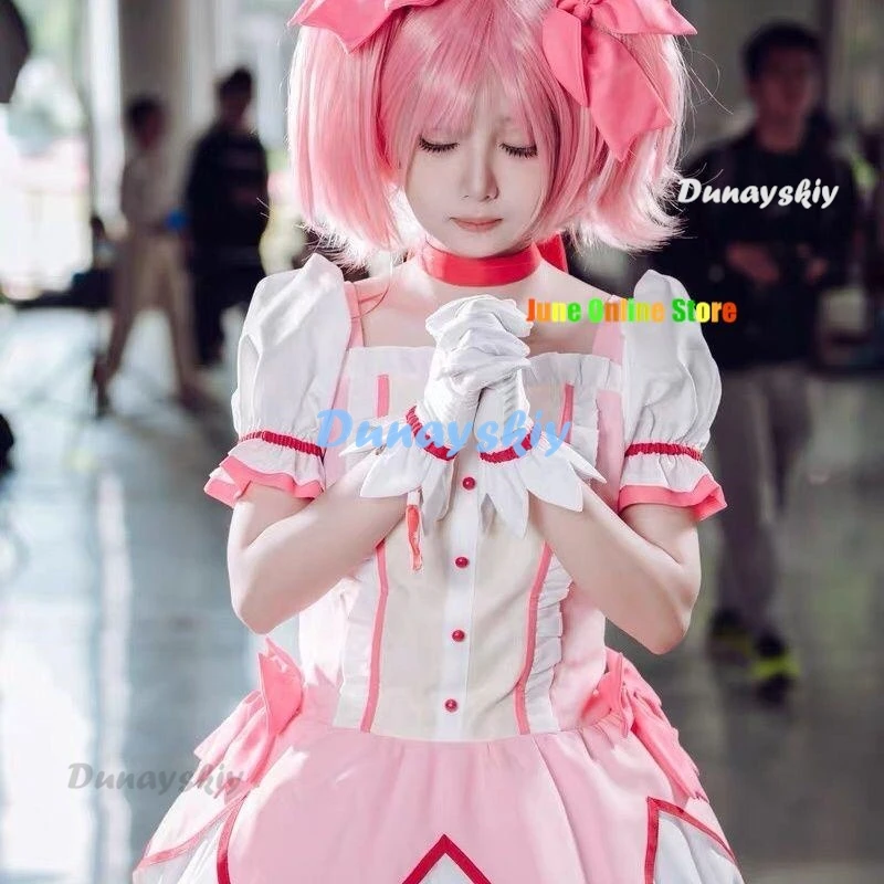 Anime Madoka Magica Cosplay Kostuums Vestido Puella Magi Halloween Kostuum Voor Vrouwen Lolita Encanto Jurk Pak Meid Jurk