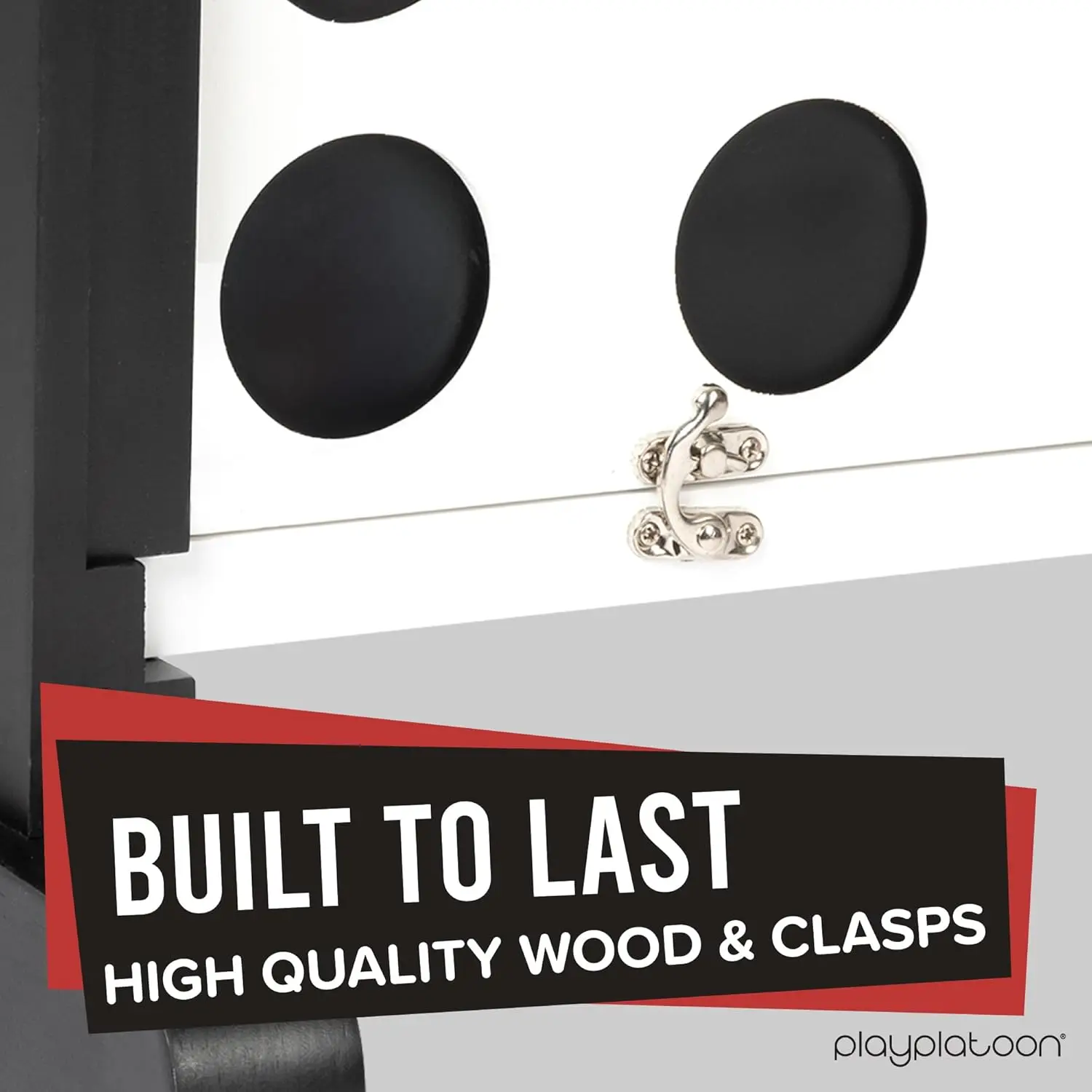 لعبة خشبية عملاقة 4 في صف خارجي - لعبة لوحية 4 في صفوف في الهواء الطلق مع العملات المعدنية والعلبة والقواعد #5