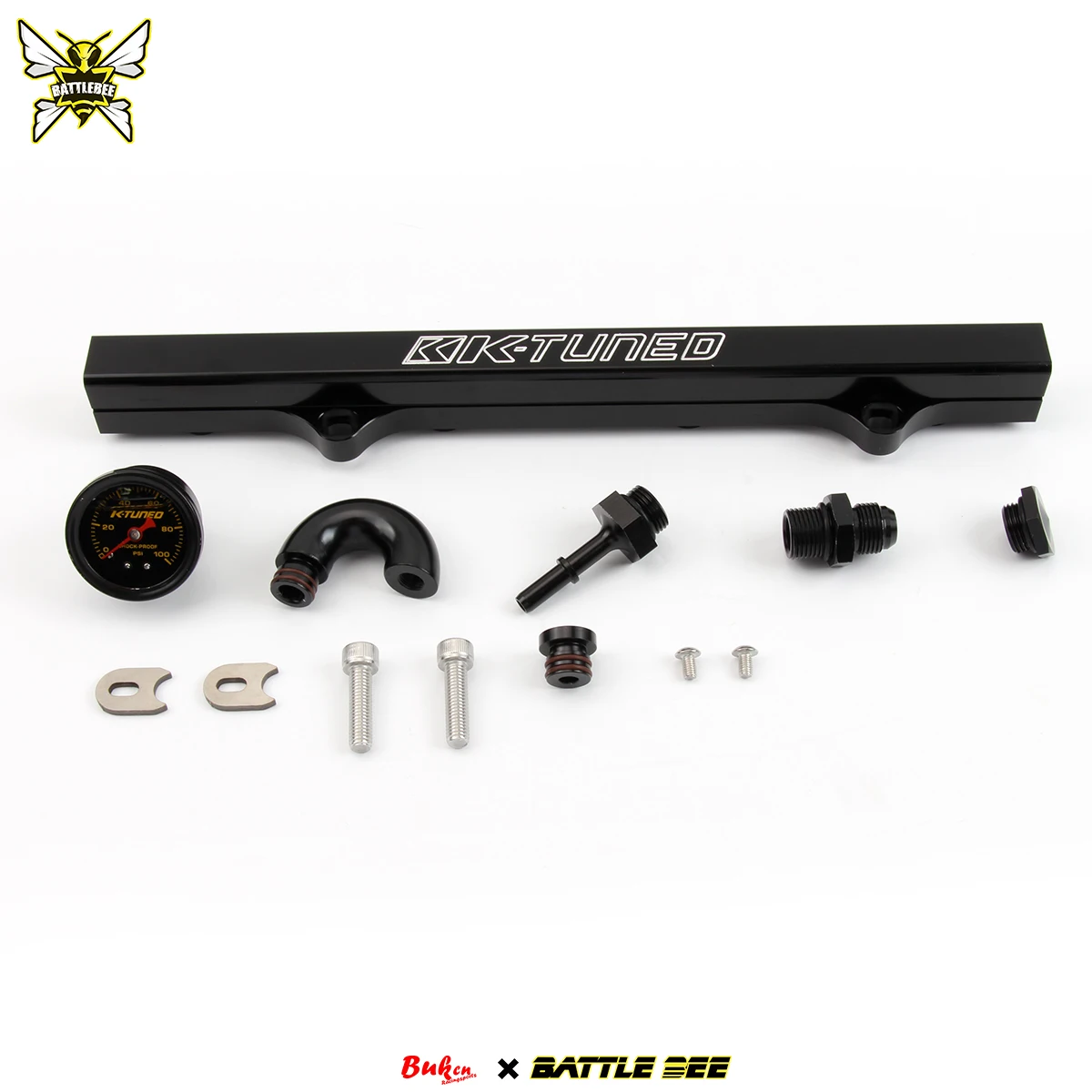 Geeignet für Honda Civic K20 K24 FD2 CL7 DC5 Kraftstoffverteiler K-Serie Kraftstoffverteiler mit Öldruckanzeige – Detail 2