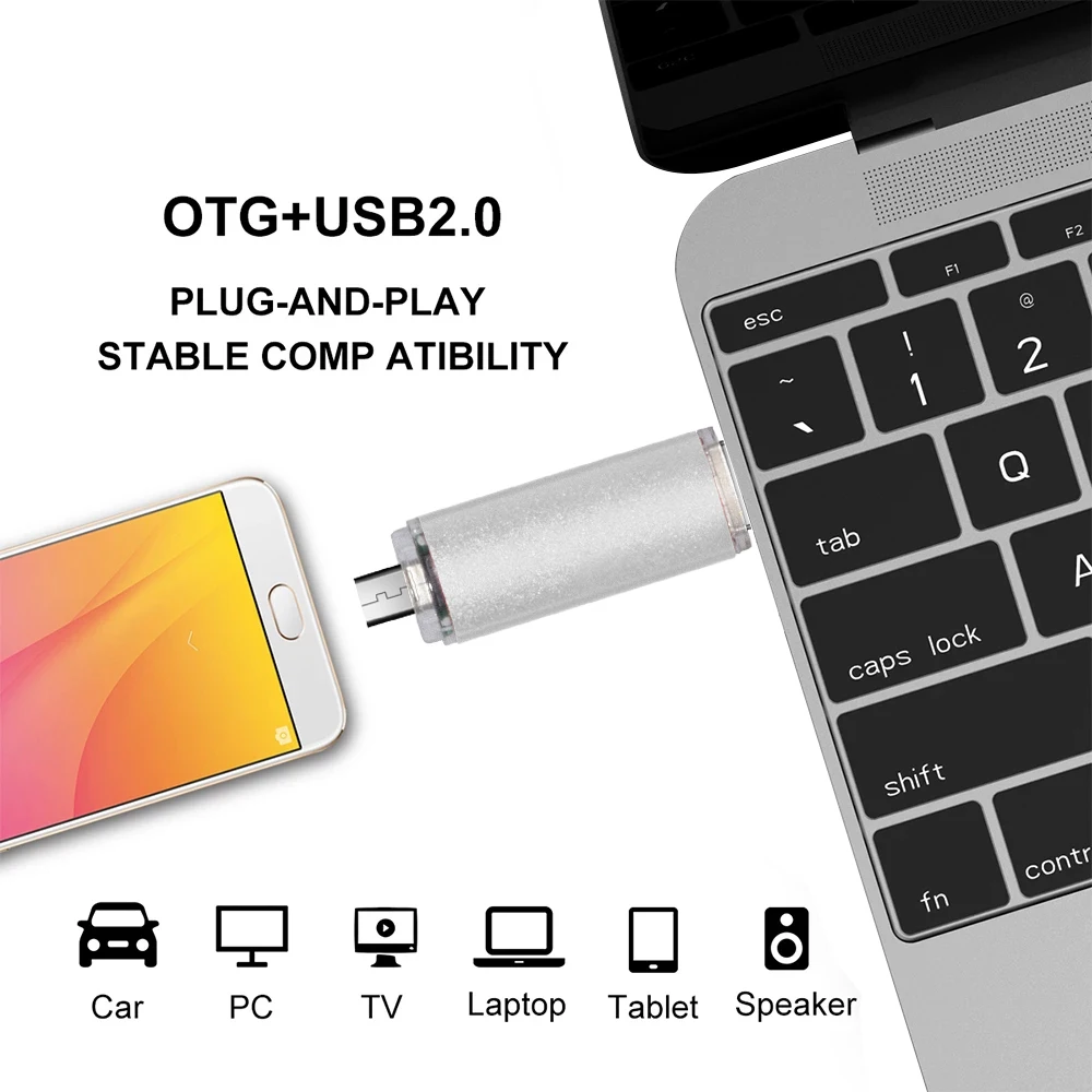 Z5 Metal OTG 2. 0 USB flash drive Pen Drive high quality 4GB 8GB 16GB 32GB 64GB 128GB Pendrive for Type-C device pen drive Gifts