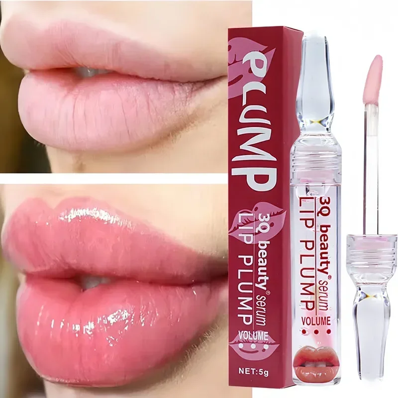 Anti Wrinkle Plumper Lip Nourish Oil Sexy Lip Moisturizing Extreme Volumising Lip Gloss Essence Enhancer Lip Care Cosmetis NEW