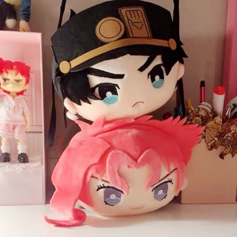 Official Jojos Bizarre Adventure Lying Plush Noriaki Kakyoin Double Size Pillow Soft Stuffed Cushion Anime Peripheral Fans Gifts