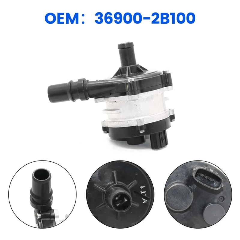 

36900-2B100 ENGINE WATER PUMP Car WATER PUMP Accessories For HYUNDAI IONIQ For KIA NORO HYBRID 16-20