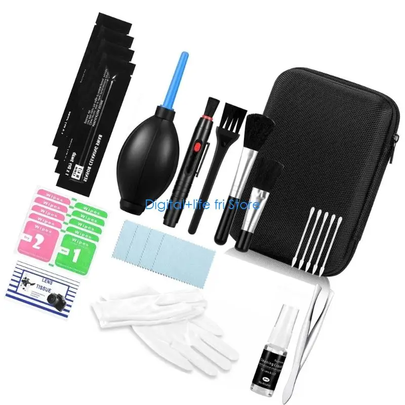 E06D Premium Photography Gear Cleaner Set Provides Safe Tools For Perfect Lens And Camera Body Care
