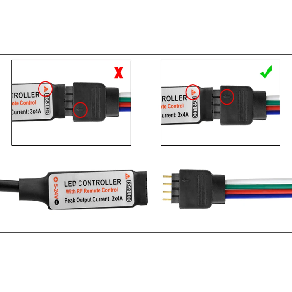 DC 5V USB LED Strip Light RGB Bluetooth Remote Controller IR Remoter RF Wireless Control For LED Strip light Home Decoration