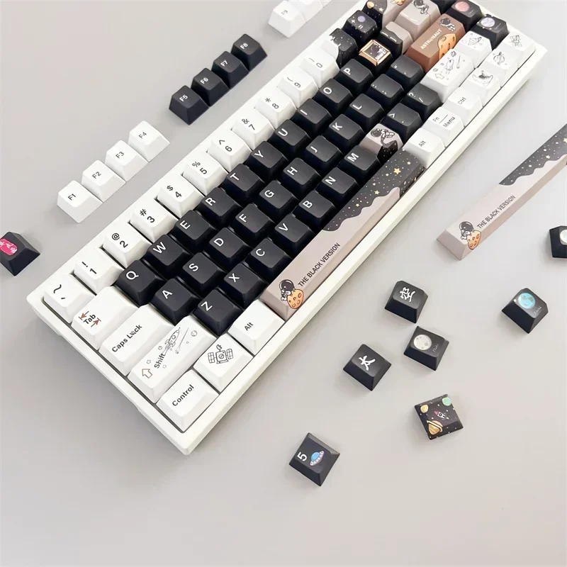 Key Caps Astronaut 3.0 PBT Keycaps Customize Mechanical Keyboard Cap Gaming Cherry Profile 61 64 68 84 87 980 Space