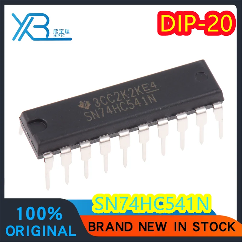 (5/100 pieces) 74HC541 SN74HC541N DIP20 Logic-Buffer Driver IC Brand new original spot fast delivery