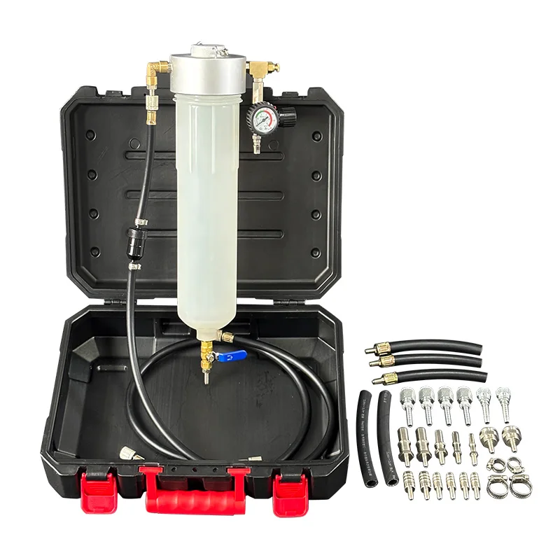 Visual Automotive Fuel System No-Disassembly Cleaner; Suspended Fuel Supply and Injector Cleaning Equipment for Fuel Lines