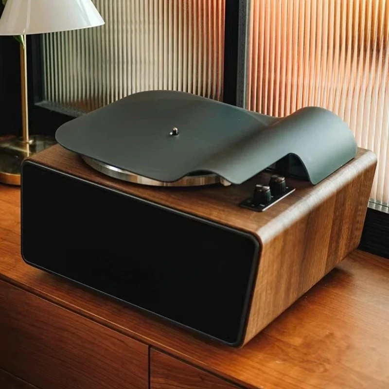 Vinyl record player, stereo phonograph
