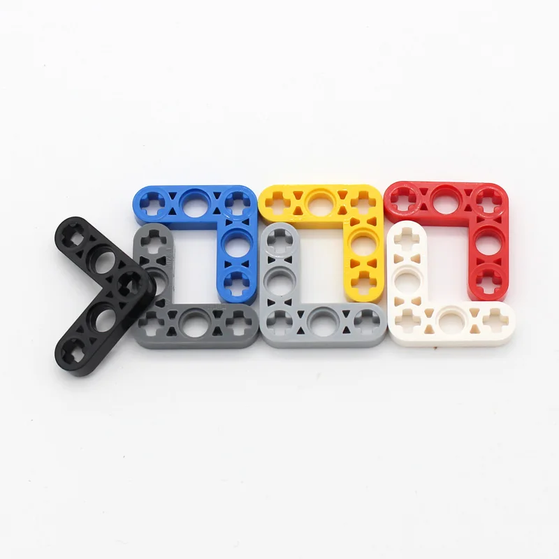 70pcs Technology 32056 Modified Bent Thin L-Shape 3x3 Bricks Building Blocks Accessories DIY Machine Parts Compatible Toys