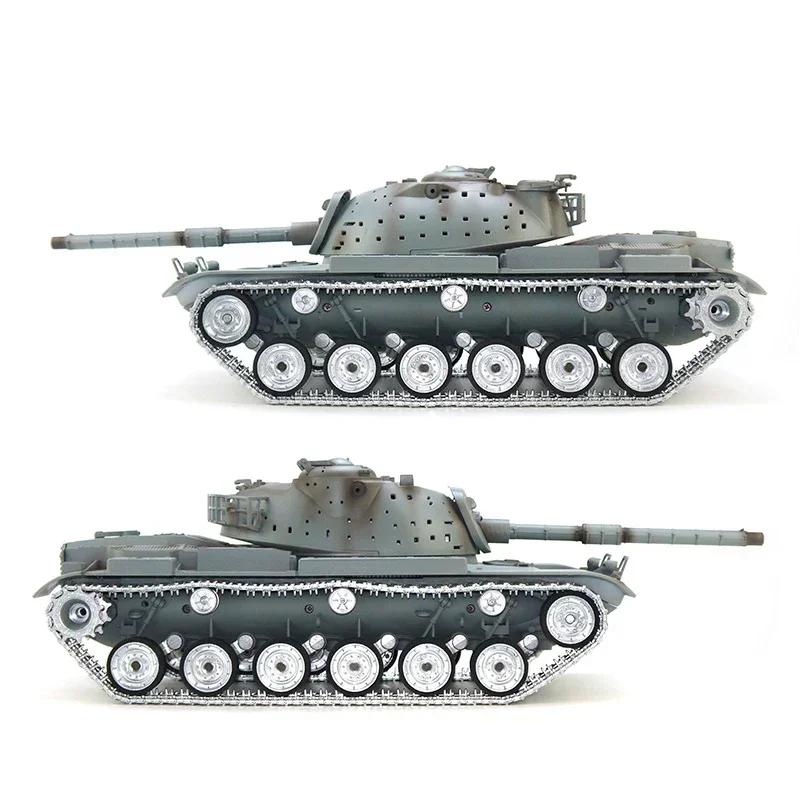 RC Tank M60W ERA Tank With  Simulation 1/16 2.4G Remote Control Infrared Battle Tank Simulation Vehicle Toy Gifts