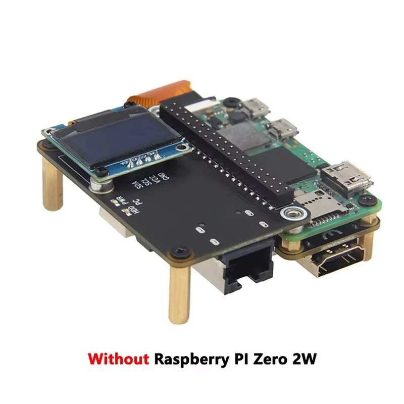 

Pikvm-A4 Kit KVM-A4 HAT Remote Control Overip Server KVM Over IP -Compatible To CSI For Raspberry Pi Zero 2W Only