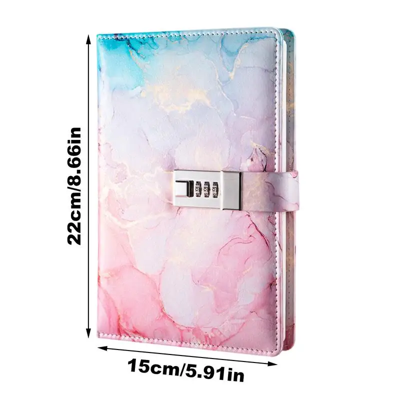 Set alat tulis jurnal anak-anak, kunci buku harian gaya anak jurnal & buku catatan untuk anak laki-laki perempuan