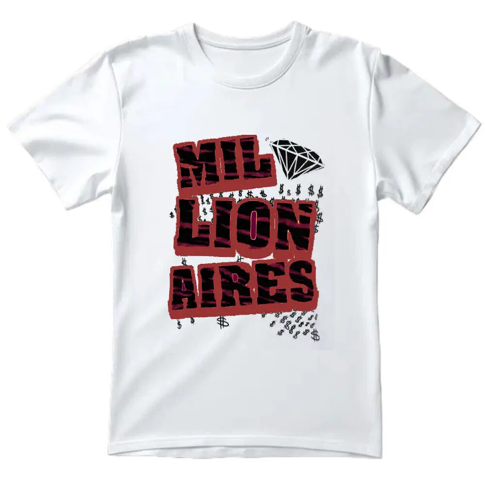 New the Millionaires Band Short Sleeve Men S-235xl T-Shirt L25