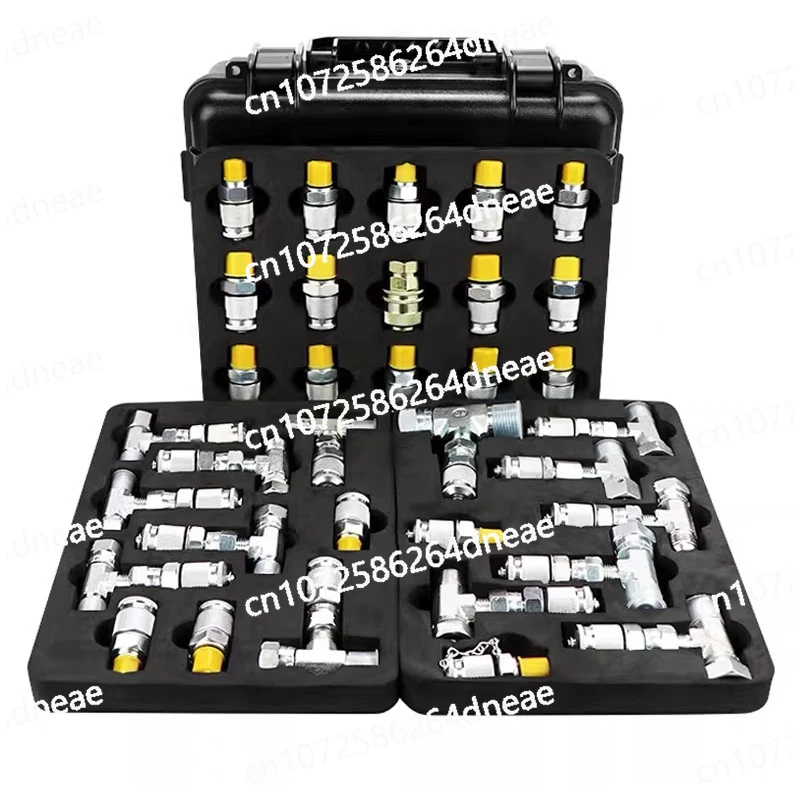 

Valve Travel Hydraulic Maintenance Pressure Gauge Adapter Kit 20 Joints 14 Tees Excavator Pressure Test Tee Pilot Distribution